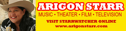 Arigon Starr Banner
