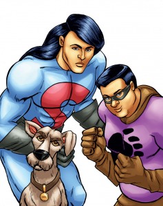 The trio of Super Indian heroes